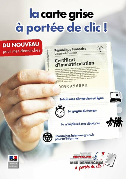 CERTIFICAT D'IMMATRICULATION